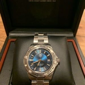 TAG HEUER “Aquatracer” men’s watch, 300 m water pressure resistant